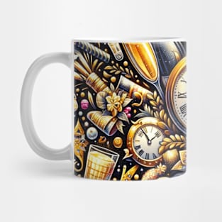 Midnight Celebration: A New Year's Eve Extravaganza Mug